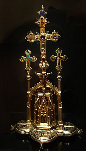 Archivo:Relicario lignum crucis pamplona