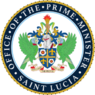 Seal of the Prime Minister of Saint Lucia.svg