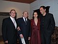 Sergio Hernández, Luis Alarcón, Amparo Noguera, and Marcelo Alonso