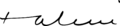 Signature of France-Albert René