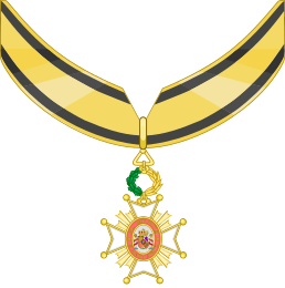Spanish Civil Order of Health Commander Insignia.svg