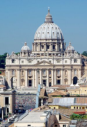 Archivo:St. Peter's Basilica Rome - 20140808 2350