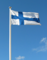 Suomen lippu valokuva
