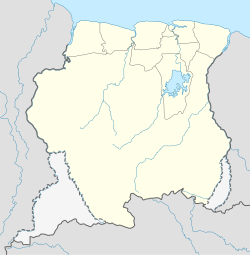 Paramaribo ubicada en Surinam