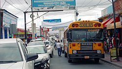 Urban bus at Ferrecalle, Estelí.jpg