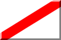 600px Bianco con diagonale Rossa