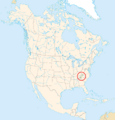 Abies fraseri range map