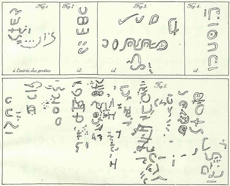 Berthelot Pl. 18 Ausschnitt