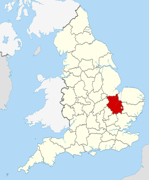 Cambridgeshire UK locator map 2010.svg