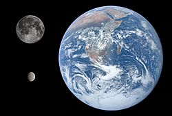 Archivo:Ceres, Earth & Moon size comparison