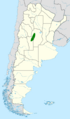 Cinclodes olrogi map