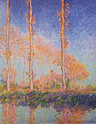 Claude Monet - Poplars, Philadelphia