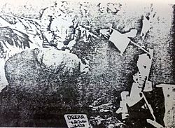 Archivo:Daguerrotipo del momento en que se coloca en su destino el acta fundacional de Oberá