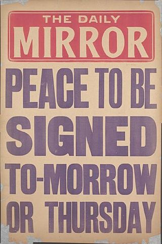 Daily Mirror placard peace to be signed June 1919.jpg