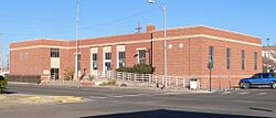 Deming, New Mexico post office from SE 2.JPG