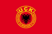 Flag of the Kosovo Liberation Army.svg