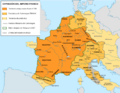 Frankish Empire 768 to 814-es