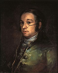 Goya Self portrait with spectacles (Musee Goya Castres)
