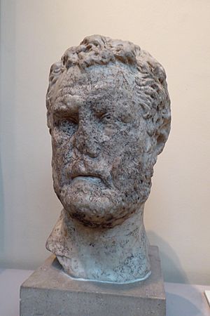 Archivo:Head of Bust from Lullingstone Roman Villa in the British Museum