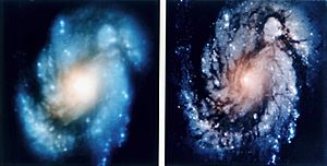Archivo:Improvement in Hubble images after SMM1