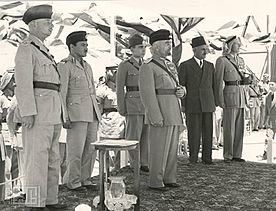 Archivo:King Abdullah on Jordan Independence day, 25 May 1946