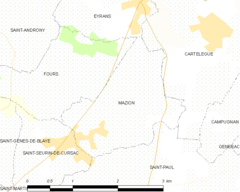 Map commune FR insee code 33280.png