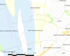 Map commune FR insee code 33405.png