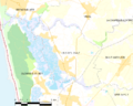 Map commune FR insee code 85112