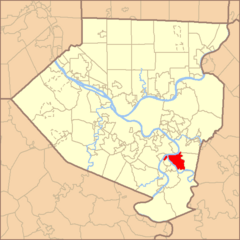 Map of Allegheny County PA Highlighting McKeesport.png