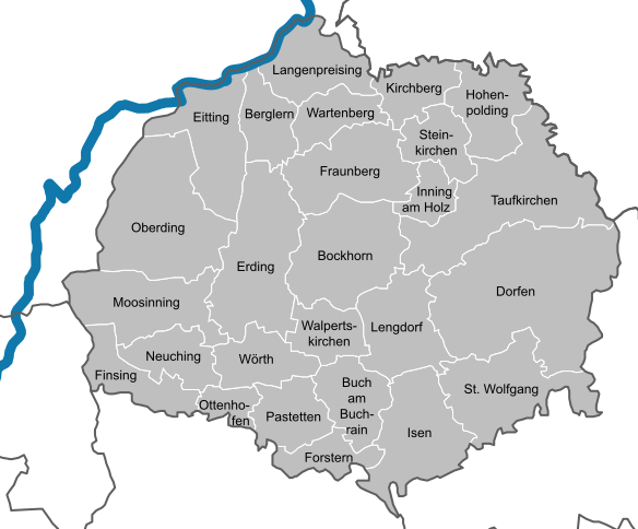 Municipalities in ED