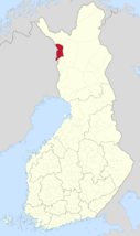 Muonio sijainti Suomi.svg