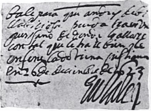 Archivo:Permit from Juan de Eulate to take an orphan as a servant