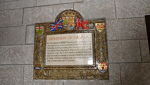 Archivo:Plague depicting creation of Dominion of Canada
