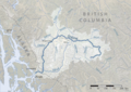 Stikine river map