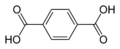 Terephthalic-acid-2D-skeletal