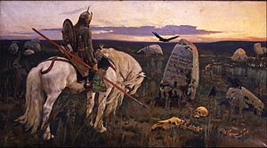 Archivo:Victor Vasnetsov - Knight at the Crossroads - Google Art Project