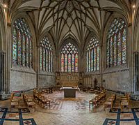 Archivo:Wells Cathedral Lady Chapel, Somerset, UK - Diliff