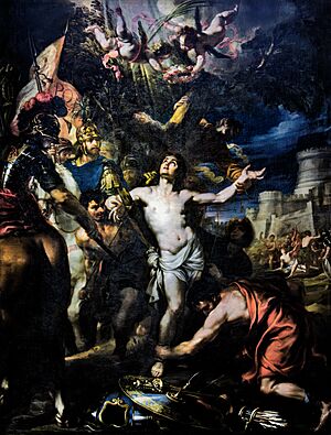 Archivo:(Castres) Sebastian Munoz - Le Martyre de saint Sébastien - Musée Goya