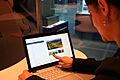 Adjusting Ultrabook Setting Using Touchscreen