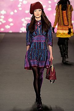 Anna Sui Fall 2009 RTW - BluePurpleDress.jpg