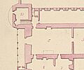 Antecámara from Alcázar of Madrid. Main floor plan LCCN2015647607 (cropped)