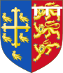 Coats of arms of Thomas de Mowbray, 1st Duke of Norfolk.svg