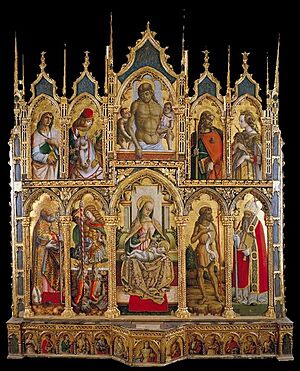 Archivo:Crivelli, polittico di monte san martino