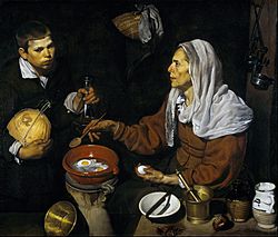 Archivo:Diego Velazquez - An Old Woman Cooking Eggs - Google Art Project
