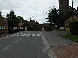 Dury (Pas-de-Calais) - Rue de la mairie.JPG
