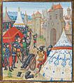 Edouard III assiègeant Reims