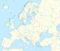 Europe laea location map with borders