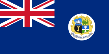 Flag of Mauritius (1869–1906)
