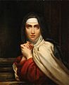 François Gérard - St Theresa (detail)