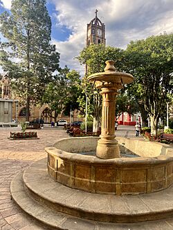 Fuente en la Plaza 26 de Enero de Vallegrande - Bolivia.jpg